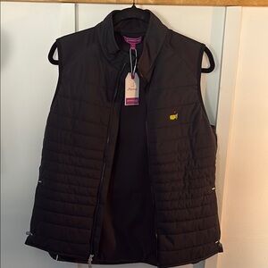 Masters Black Puffer Vest